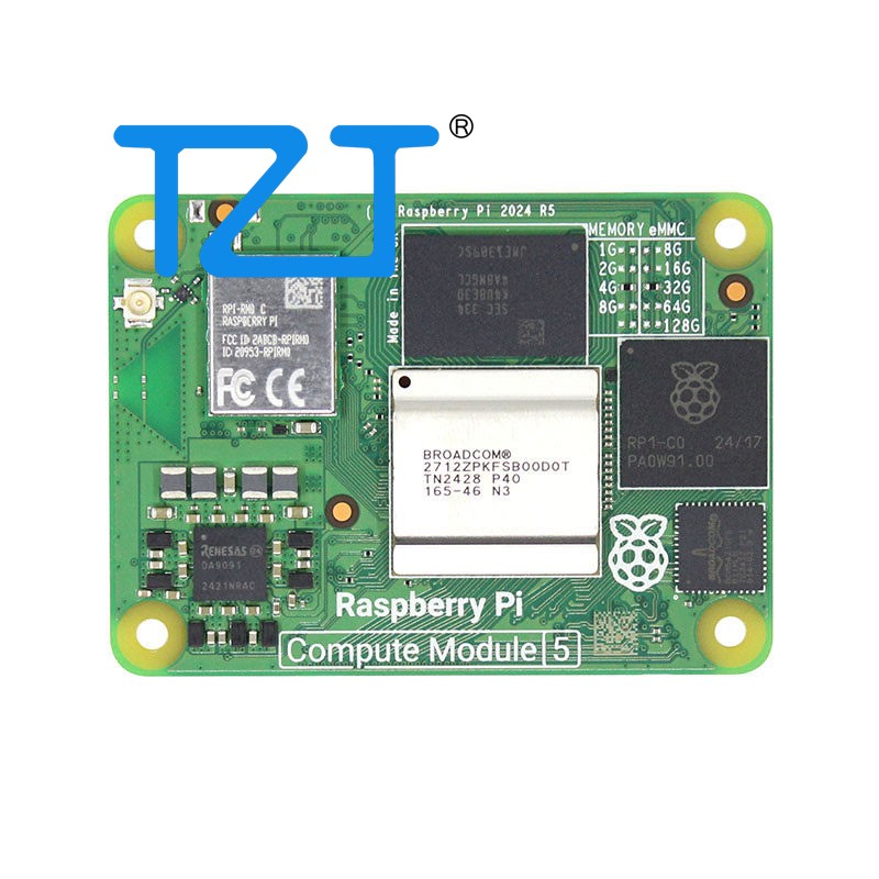 Raspberry Pi 5 8Gb Kit - Modul Komputasi TZT 5 Bluetooth5.0 4-Core