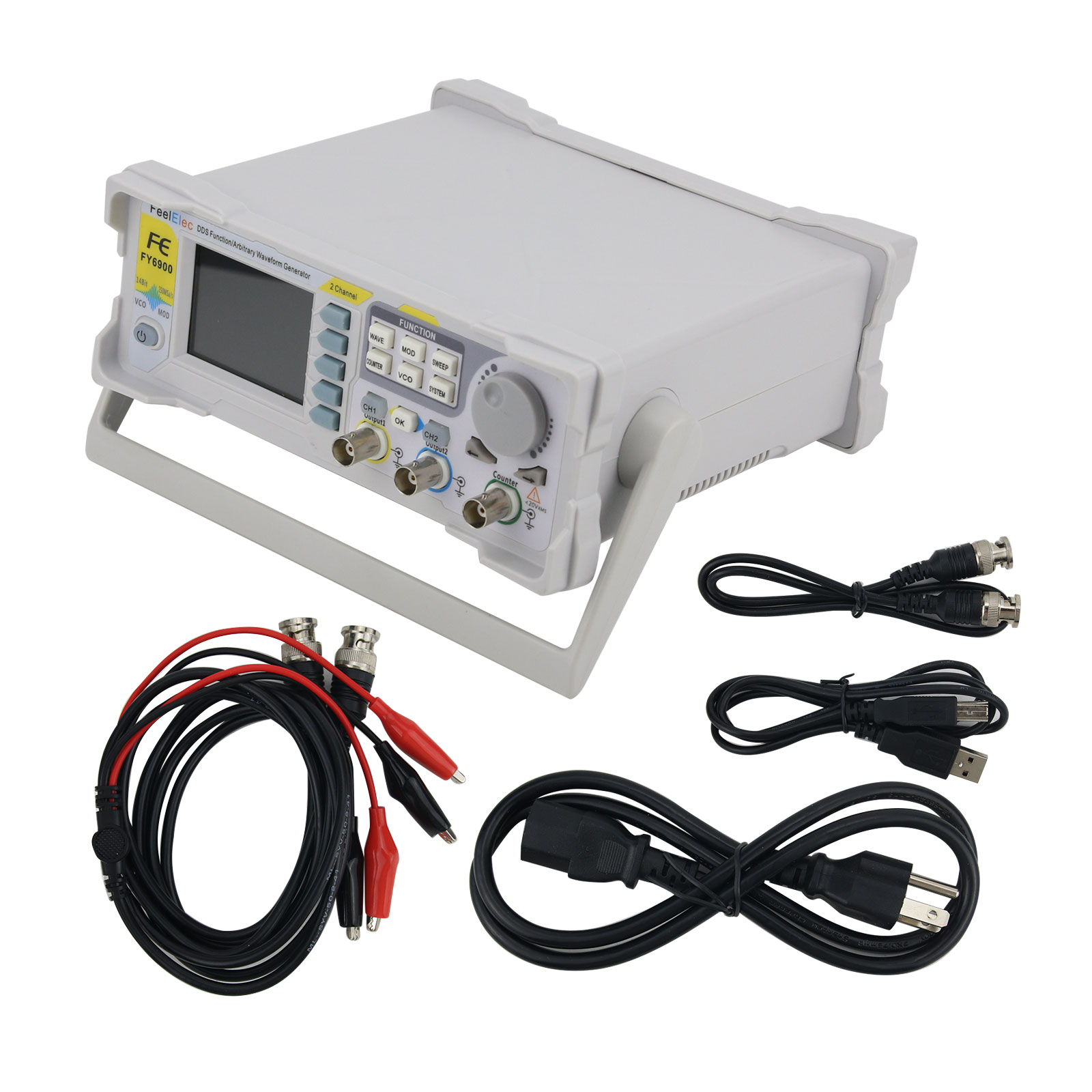 Function Arbitrary Waveform Generator - FY6900-50M 50MHz Generator Gelombang Arbitrer 2