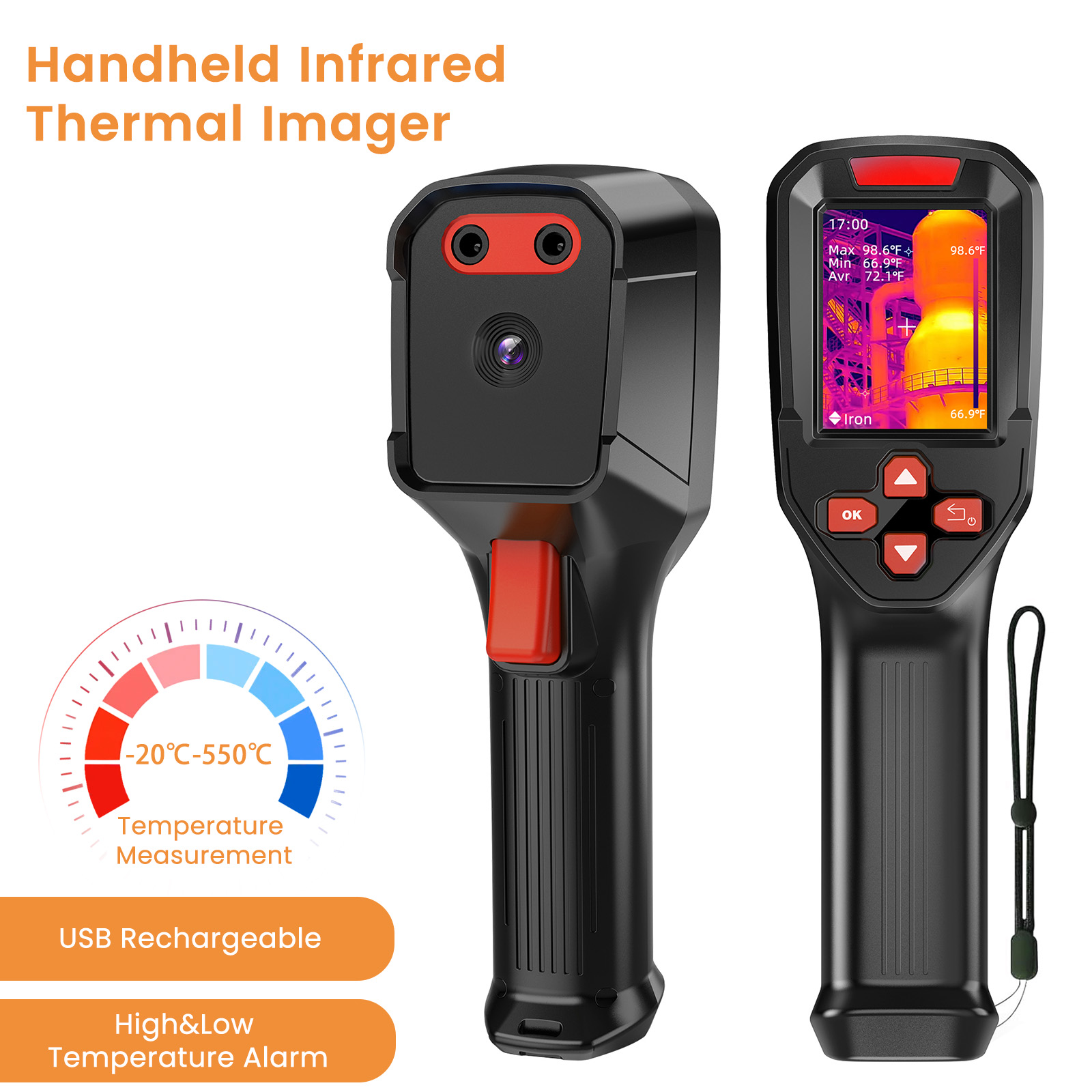 Thermal Imaging Camera Pcb Repair - Kamera Pencitraan Termal Isi Ulang USB