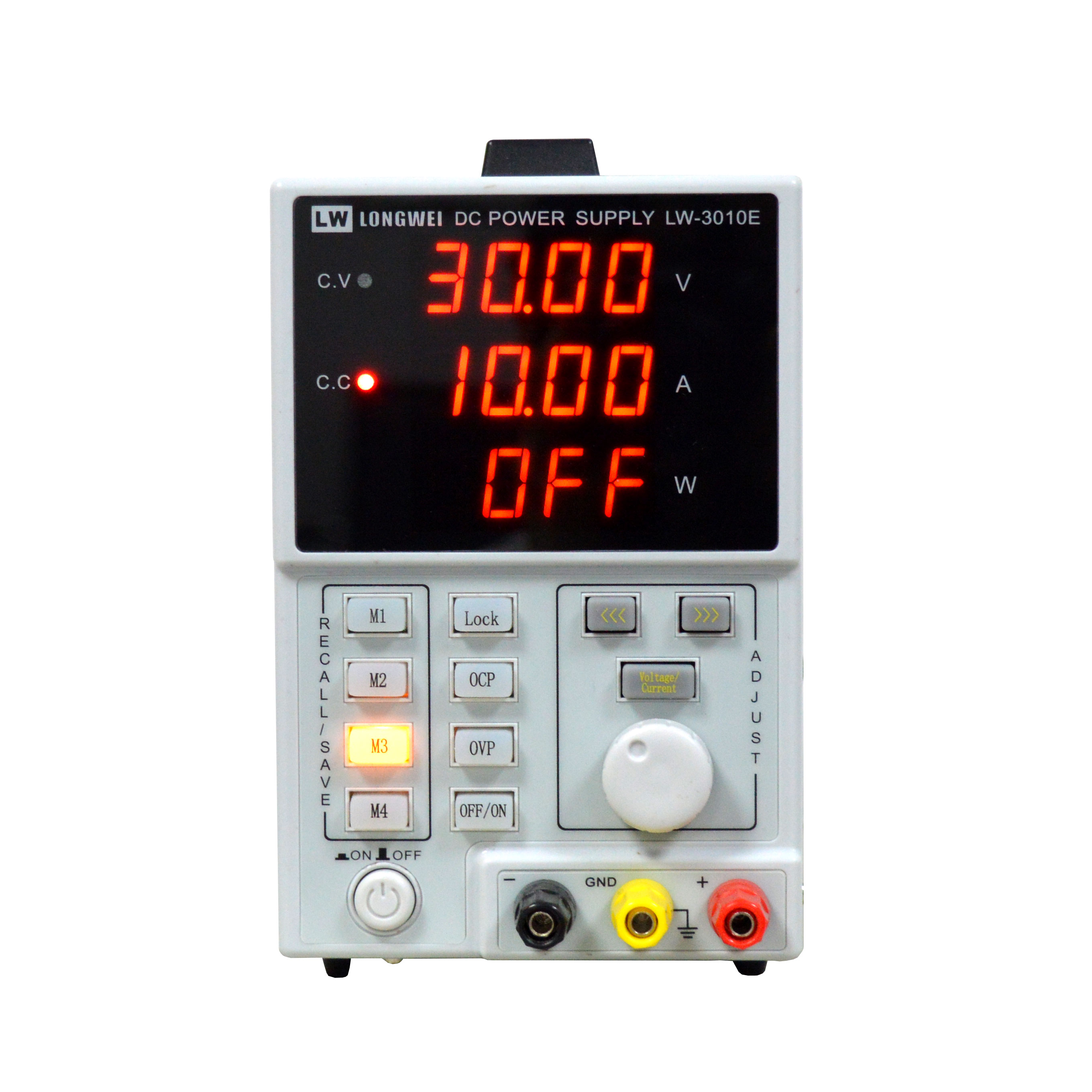 Programmable Dc Power Supply 30V 10A - Penjualan Pabrik Longwei LW-3010E 30v 10a