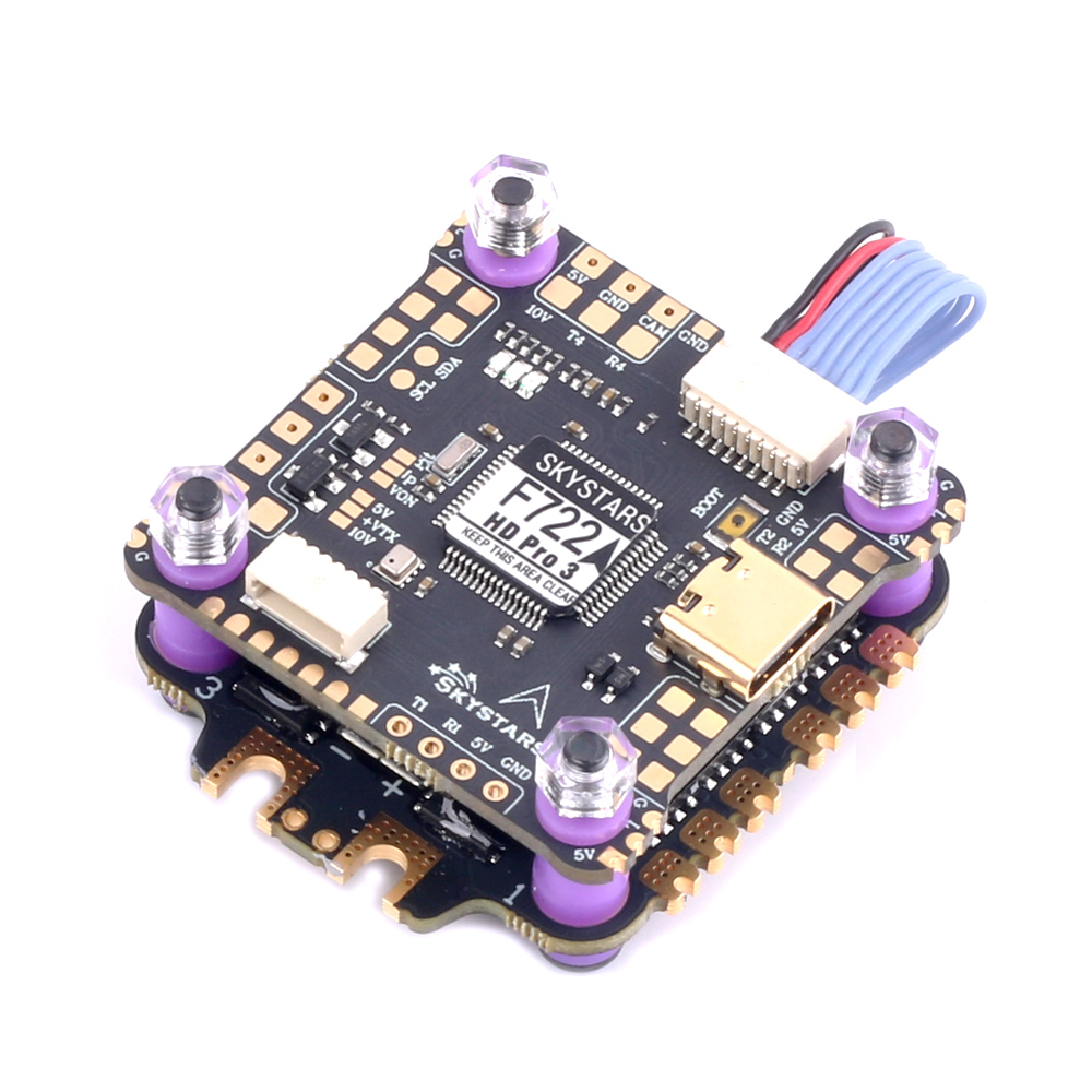 Fpv Flight Controller F7 Stack 60A - Kontroler Penerbangan SKYSTARS F7 & ESC