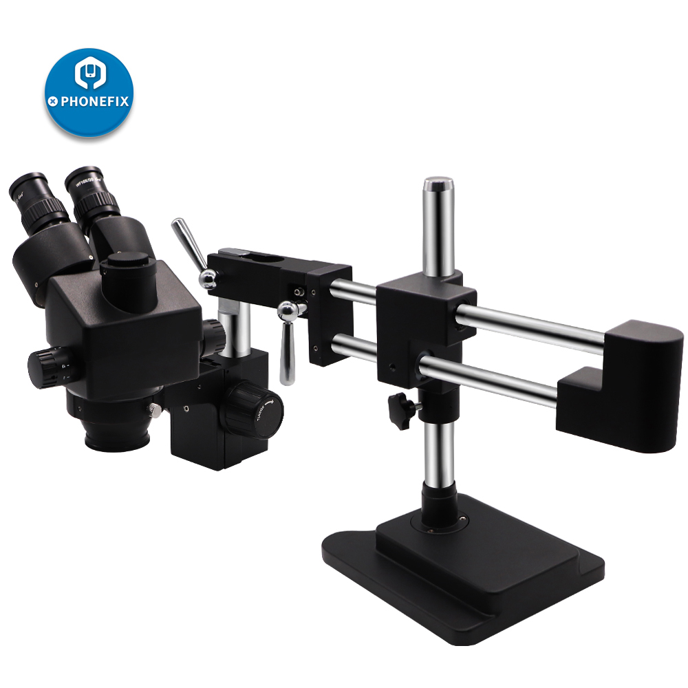 Mikroskop Stereo Lengan Ganda  - Stereo Trinocular Microscope Pcb ulasan dan harga