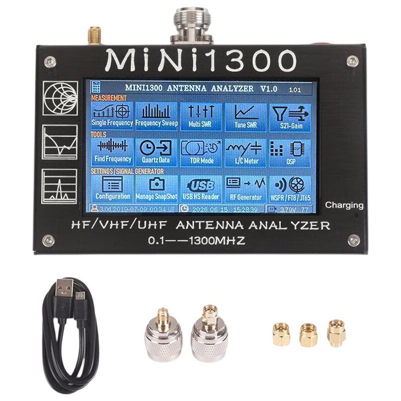 ABUI-Mini1300 4.3 Inci Pengana - Signal Generator Spectrum Analyzer ulasan dan harga