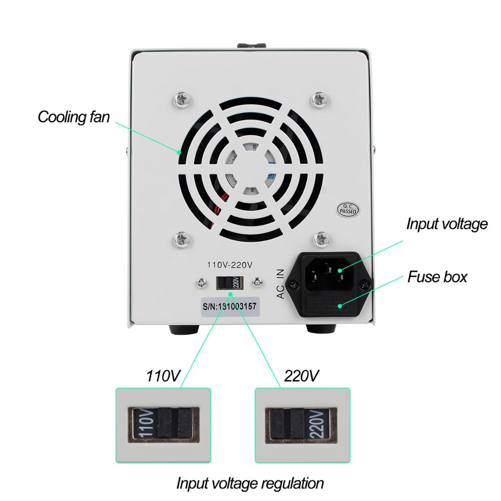 LW PS-305D 30V 5A 150W Catu Da - Linear Lab Power Supply Adjustable ulasan dan harga