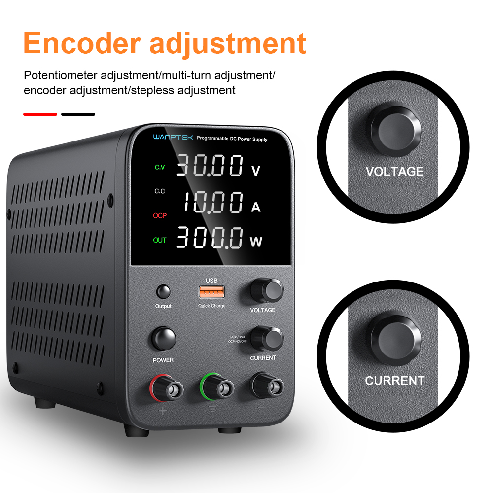 Catu Daya Laboratorium Wanptek - Programmable Dc Power Supply 30V 10A ulasan dan harga