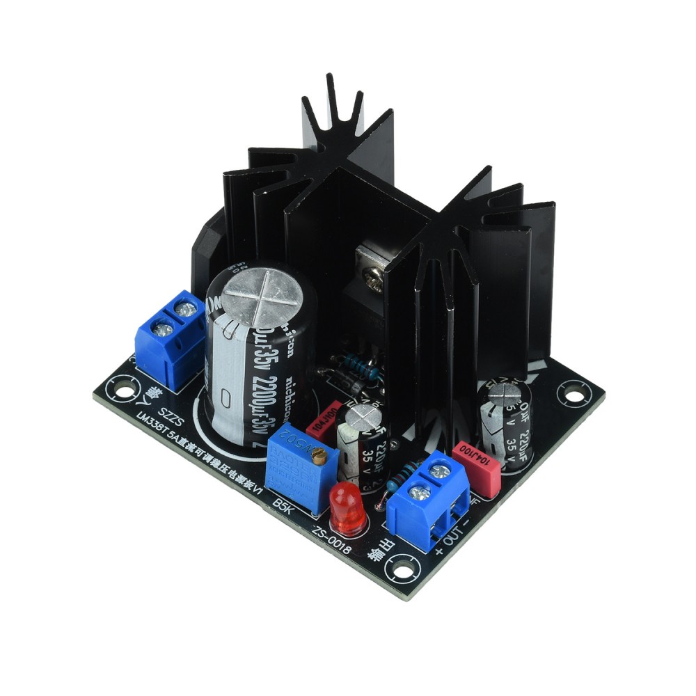 LM338T Modul Regulator Teganga - Linear Lab Power Supply Adjustable ulasan dan harga