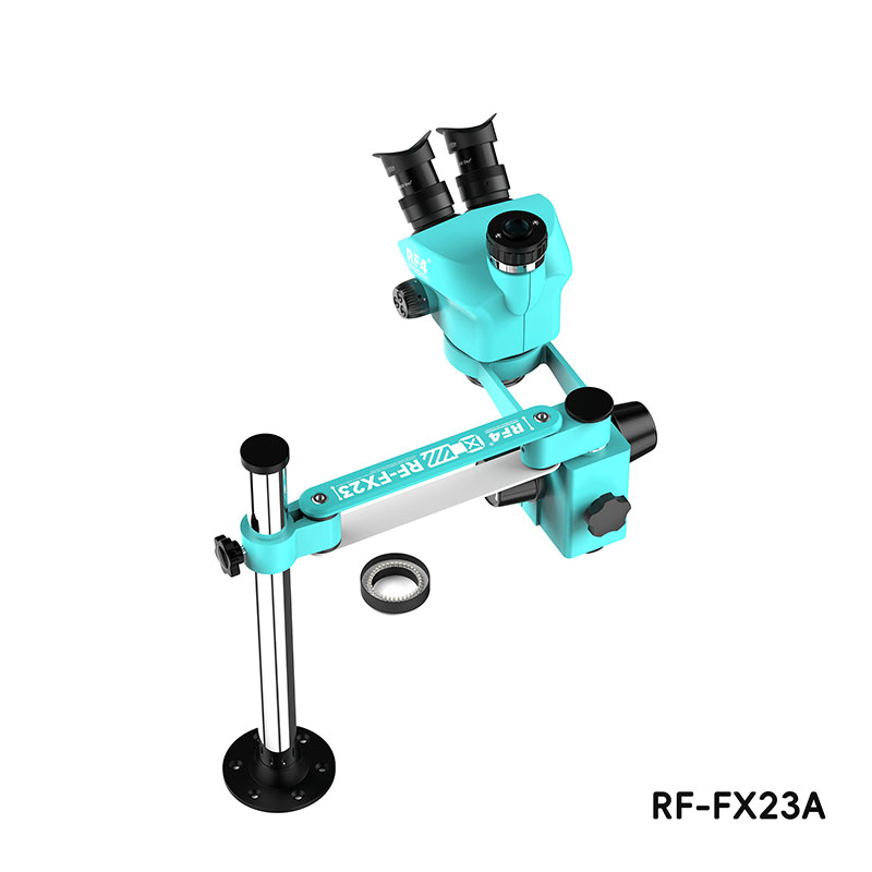 Mikroskop Trinokuler RF4 RF-FX - Stereo Trinocular Microscope Pcb ulasan dan harga