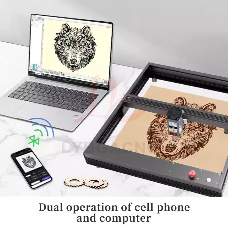 Mesin Ukir Laser Mini LY 4040  - Mini Laser Engraver Cnc Router ulasan dan harga