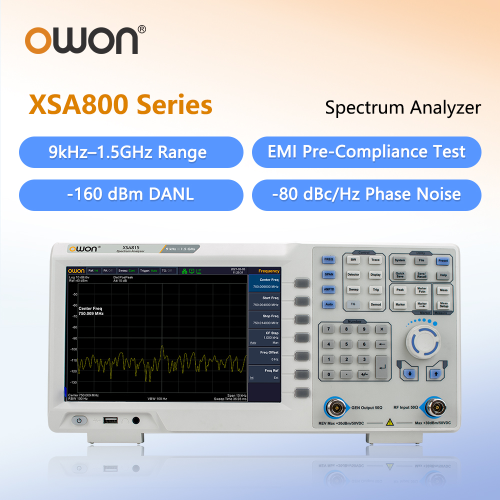 OWON Spectrum Analyzer Dengan  - Signal Generator Spectrum Analyzer ulasan dan harga