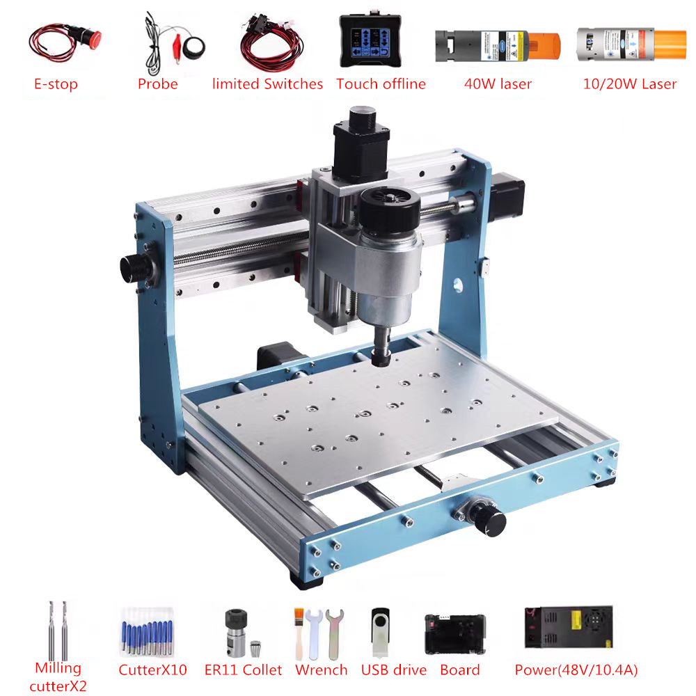 Router CNC Mini Logam Penuh 30 - Mini Laser Engraver Cnc Router ulasan dan harga