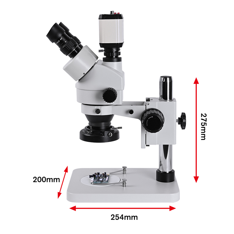Mikroskop stereo kelas industr - Stereo Trinocular Microscope Pcb ulasan dan harga